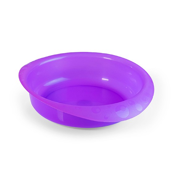 Purple Deep Plate For Baby BPA Free